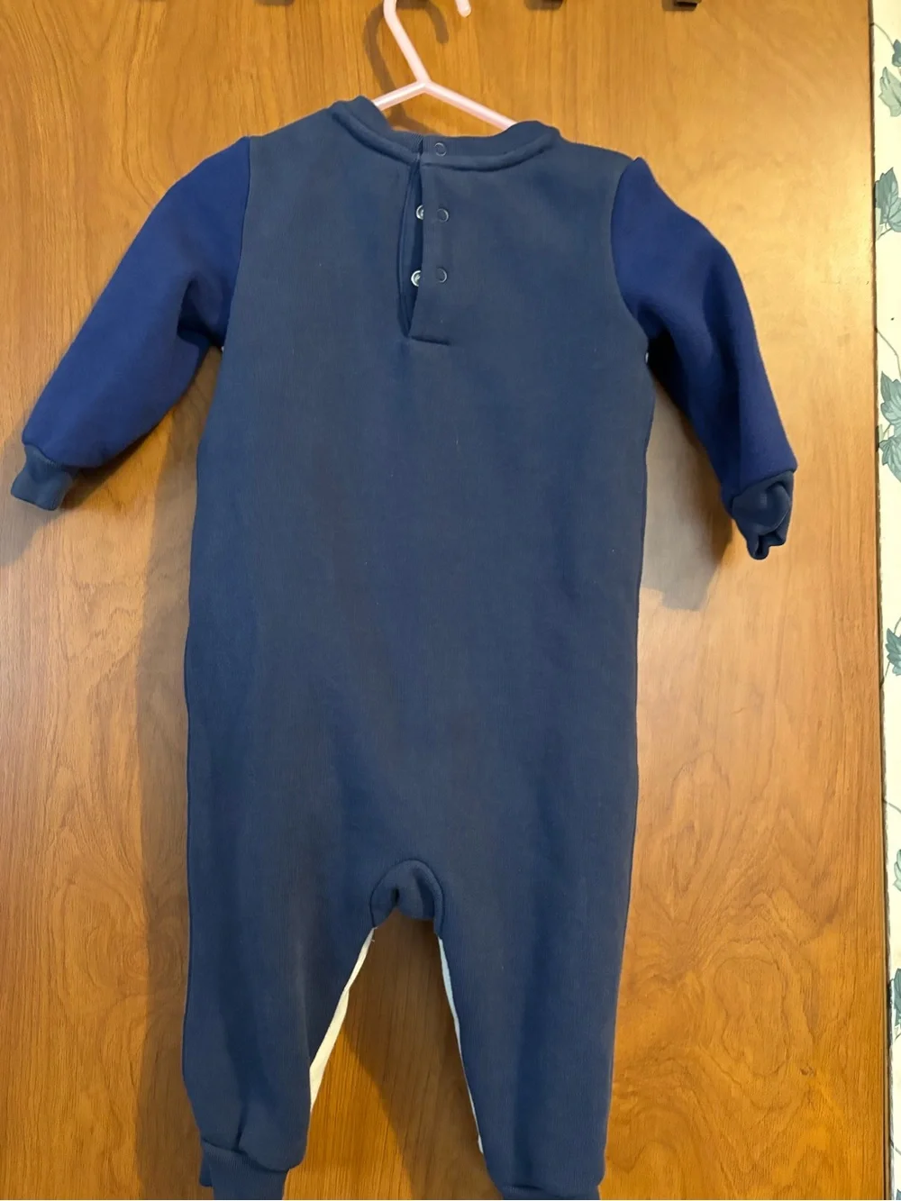 Ralph Lauren Polo Bear Ski Pullover - White & Navy